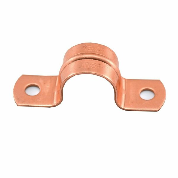 Jones Stephens 1-1/4 in. Wrot/ACR Solder Joint U-Type Strap K159470215